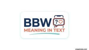 BBW Meaning in Text