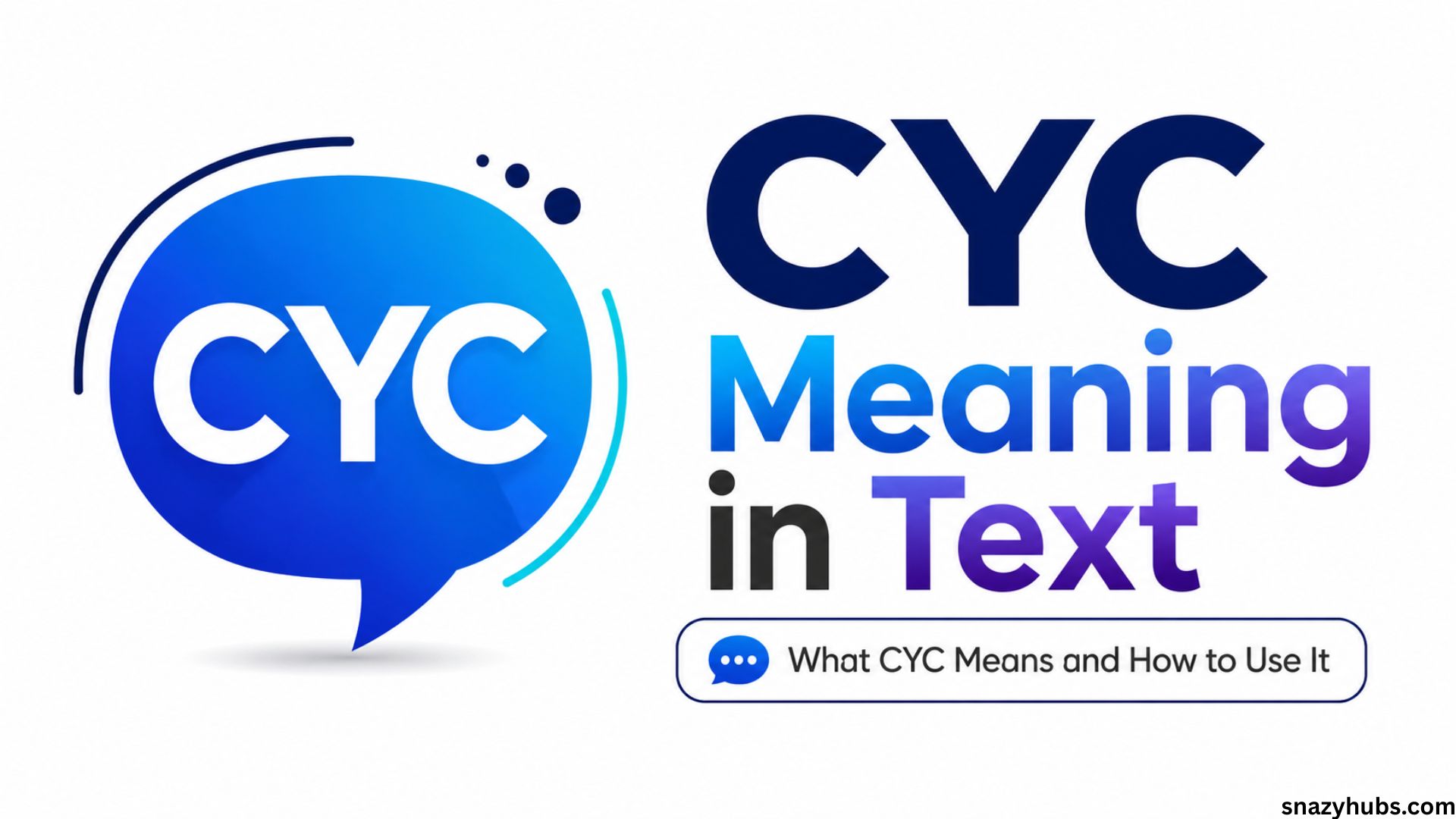 CYC Meaning in Text