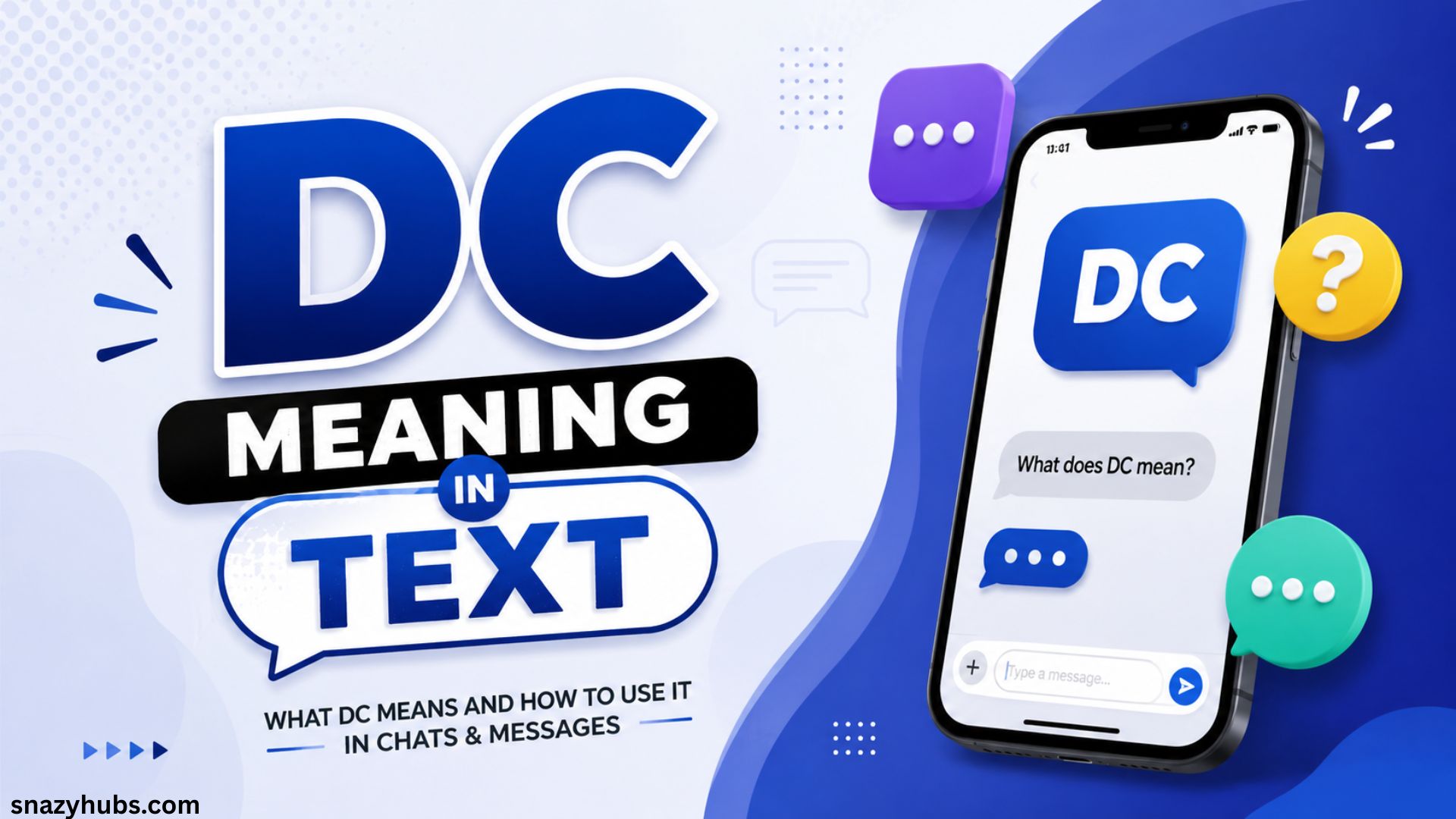 DC Meaning in Text