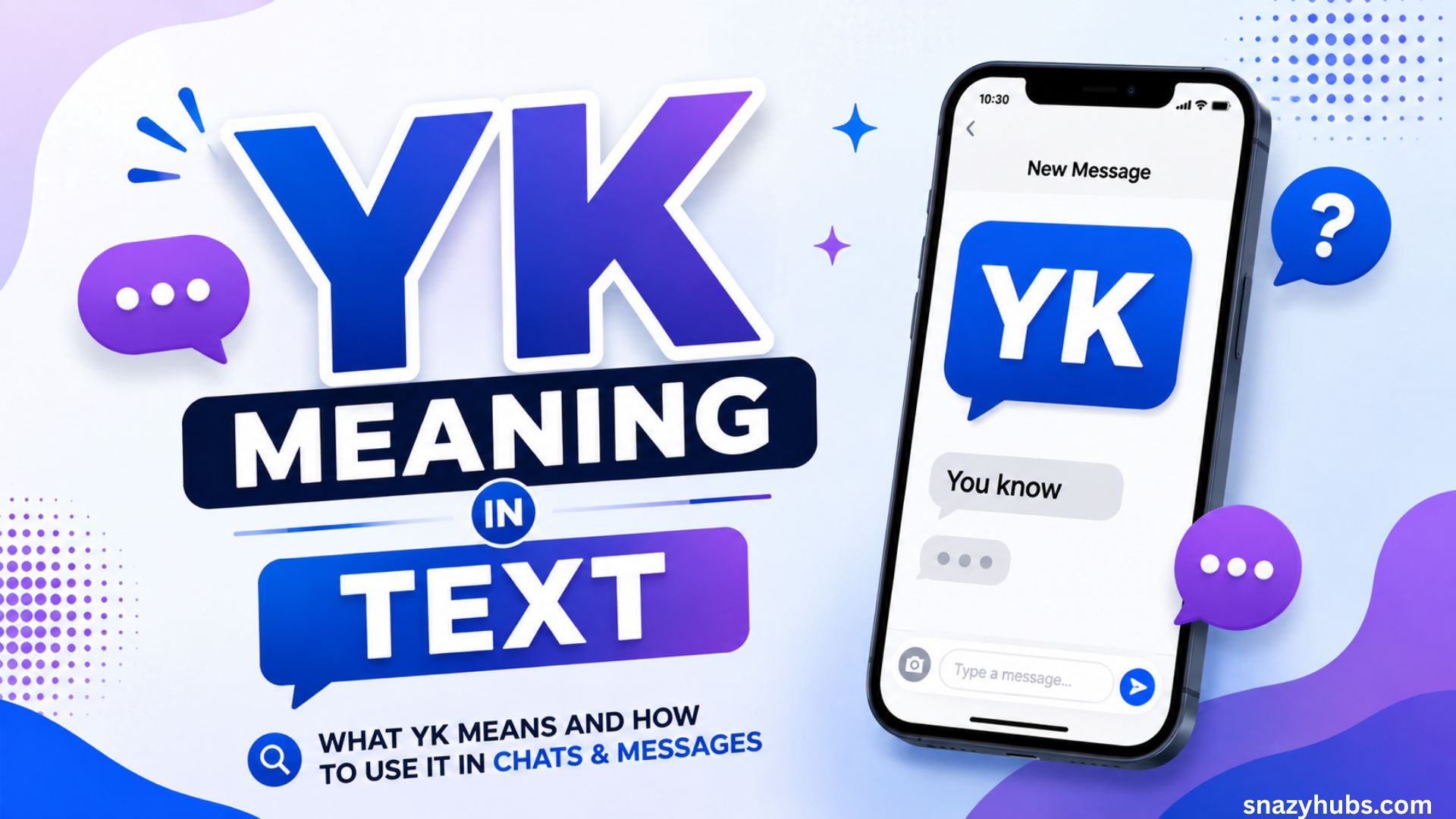 YK Meaning in Text