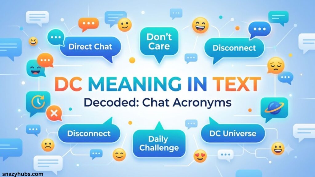 DC Meaning in Text