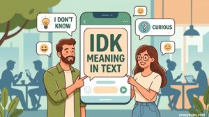 IDK Meaning in Text