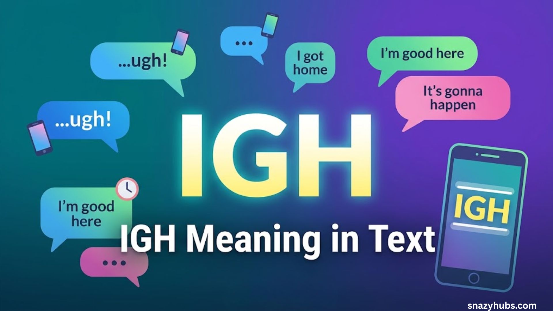 IGH Meaning in Text
