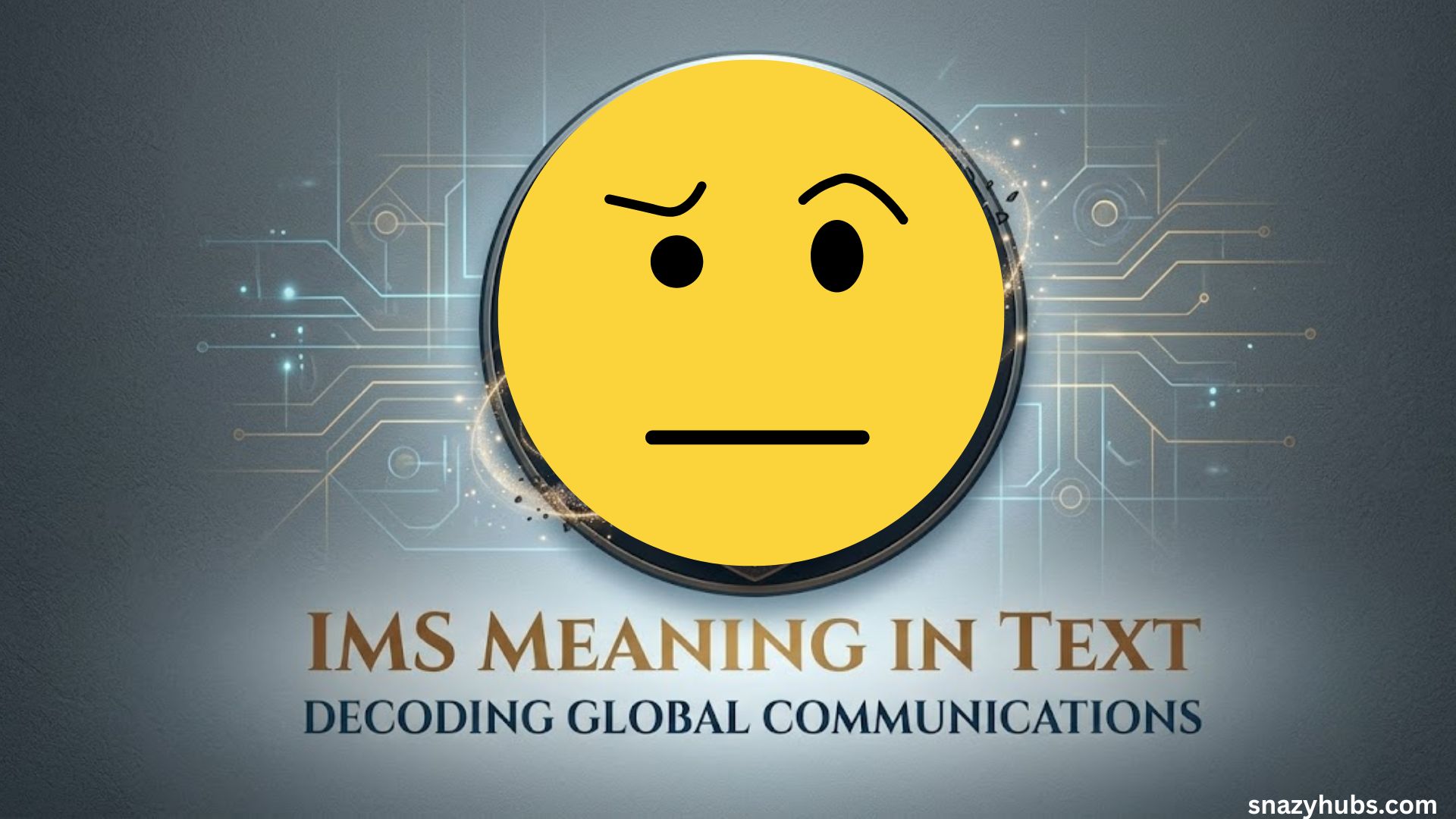 IMS Meaning in Text