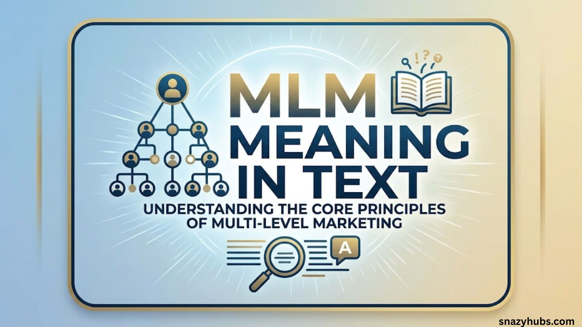 MLM Meaning in Text
