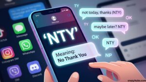 NTY Meaning in Text