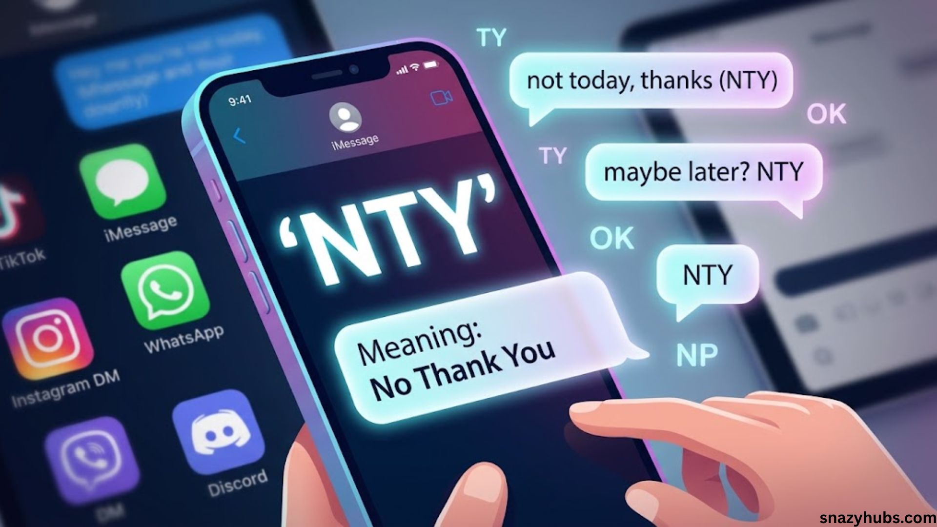 NTY Meaning in Text