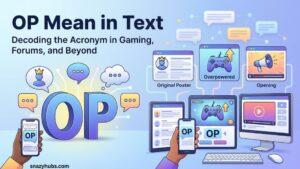 OP Mean in Text