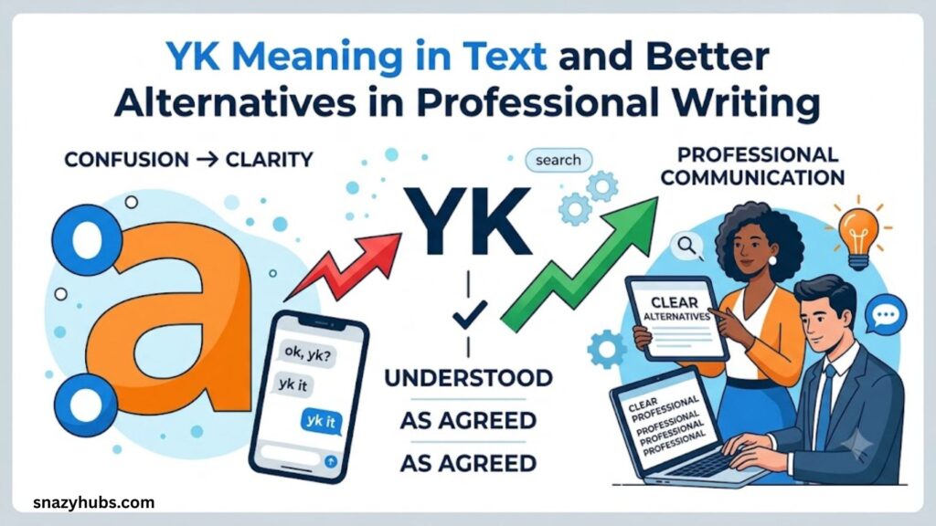 YK Meaning in Text