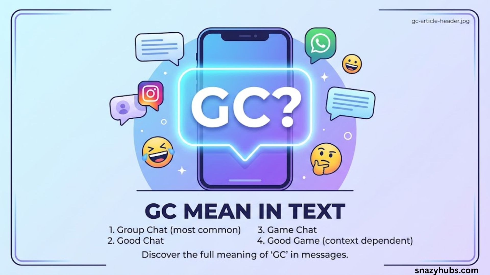 GC Mean in Text