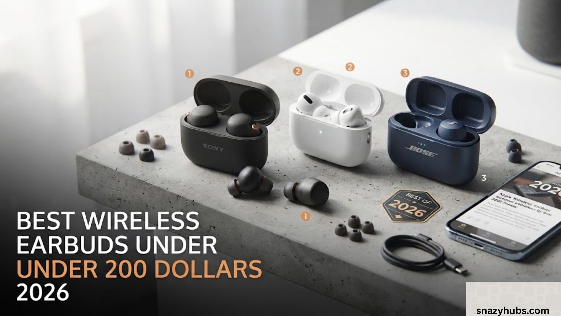 best wireless earbuds under 200 dollars 2026